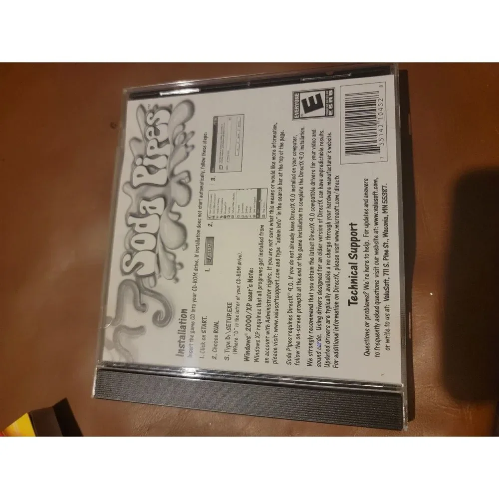 Soda Pipes PC CD-Rom 2005 windows puzzle action game